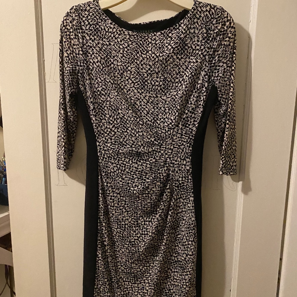 Ralph Lauren Black and white dress